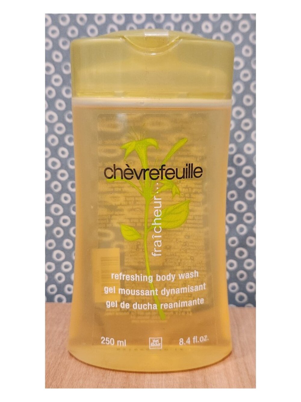 Yves Rocher Chevrefeuille (Honeysuckle) Body Wash 250ml/8.4fl oz